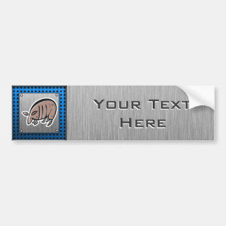 Cute Armadillo Metaalblik Bumpersticker