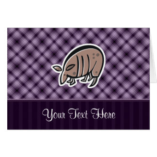 Cute Armadillo Paars