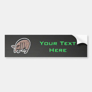 Cute Armadillo Slank Bumpersticker