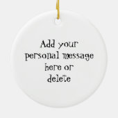 Cute Armadillos in Love Keramisch Ornament (Achterkant)