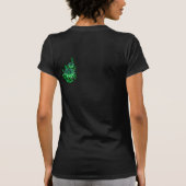 Cute art deco bloemen 7 t-shirt (Achterkant)