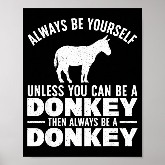 Cute Art For Men Women Kid Safari Animal Lover  Poster (Voorkant)