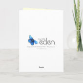 Cute art kleindochter rag doll age verjaardagskaar kaart (Achterkant)