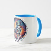 Cute Artistic Puppy Design for Dog Lovers Mok (Voorkant rechts)