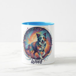 Cute Artistieke Puppy Ontwerp voor Hondenliefhebbe Mok