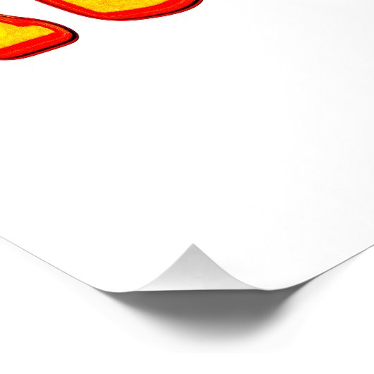 Cute Artwork Design "SURVIVOR". Bestel nu Perfect Poster (Hoek)