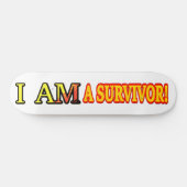 Cute Artwork Design "SURVIVOR". Kopen Persoonlijk Skateboard (Horizontaal)