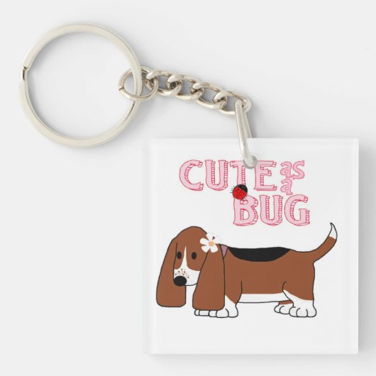 Cute as a Bug Sleutelhanger (Voorkant)