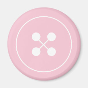 Cute as a Button Baby shower Magnet Favor