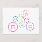 Cute as a Button Briefkaart (Voorkant)