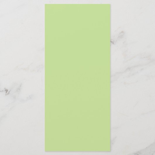 Cute as a Button | Menu Baby shower (Achterkant)