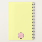 Cute as a Cupcake, Kawaii Cartoon Notitieboek (Achterkant)