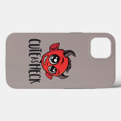 Cute as Heck Devil Case-Mate iPhone Case (Achterkant (horizontaal))