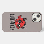 Cute as Heck Devil iPhone Hoesje (Achterkant horizontaal)