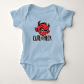 Cute as Heck Devil Romper (Voorkant)