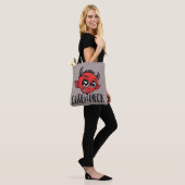Cute as Heck Devil Tote Bag (Op model)