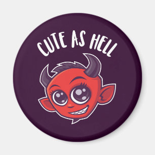 Cute as Hell Devil Magneet