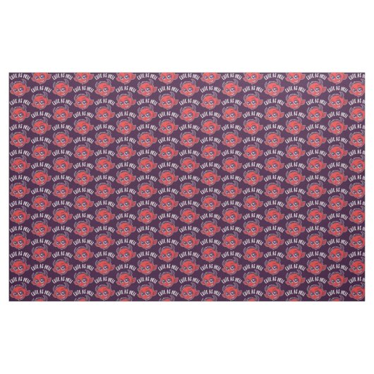 Cute as Hell Devil Stof (Yard (91,4 cm))