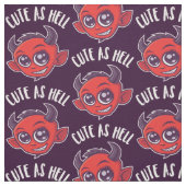 Cute as Hell Devil Stof (Swatch)