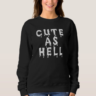 Cute as Hell Soft Pastel Gothic E Girl Trui