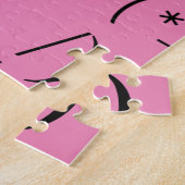 Cute Ascii bunny holding martini Thunder_Cove Legpuzzel (Zijkant)