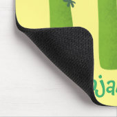 Cute asparaging vegetable trio cartoon muismat (Hoek)