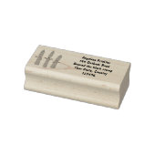 Cute asparaging vegetable trio cartoon rubberstempel (Stempel)