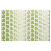 Cute asparaging vegetable trio cartoon stof (Fat Quarter)