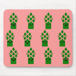 Cute Asparagus Muismat