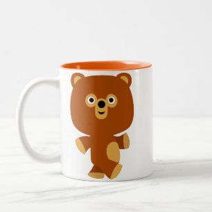 Cute Assertive Cartoon Beer Mok