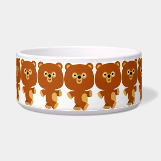 Cute Assertive Cartoon Beer Pet Bowl Voerbakje