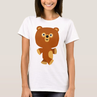 Cute Assertive Cartoon Beer Women T-Shirt