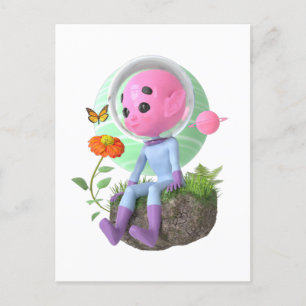 Cute Asteroid  Briefkaart