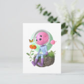 Cute Asteroid Briefkaart (Staand voorkant)