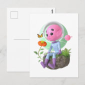 Cute Asteroid Briefkaart (Voorkant / Achterkant)