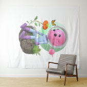 Cute Asteroid Wandkleed (In Situ (horizontaal))