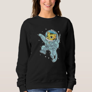 Cute Astro Cat Spaceman Kitten Space Cats Fur Univ Trui