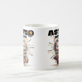 Cute Astronaut Cat | Astro-Kat | Space Kitten Koffiemok (Center)