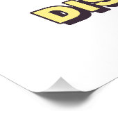 Cute Astronaut Drawing | Funny Space Cartoon Art Perfect Poster (Hoek)