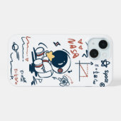  Cute Astronaut Space Cartoon Phone Case iPhone 15 Case (Achterkant horizontaal)