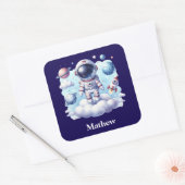 cute astronaut space Sticker (Envelop)