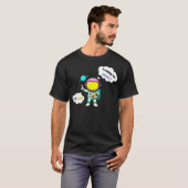 Cute Astronaut T-shirt (Voorkant volledig)