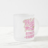 Cute Athletic Trainer Gift Matglas Koffiemok (Voorkant rechts)