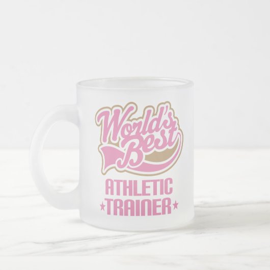 Cute Athletic Trainer Gift Matglas Koffiemok (Links)
