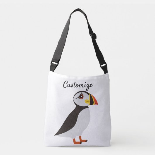Cute Atlantic puffin design Thunder_Cove Crossbody Tas (Voorkant)