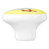 Cute Atlantic puffin design Thunder_Cove Keramische Knop (Zijkant)