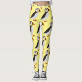 Cute Atlantic puffin design Thunder_Cove Leggings (Voorkant)