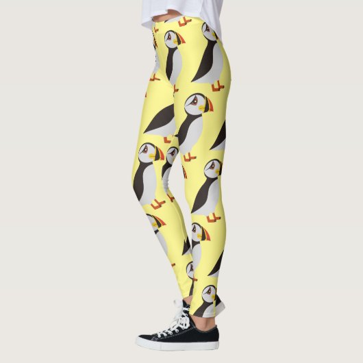 Cute Atlantic puffin design Thunder_Cove Leggings (Links)