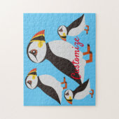 Cute Atlantic puffin design Thunder_Cove Legpuzzel (Verticaal)