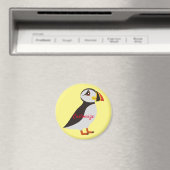 Cute Atlantic puffin design Thunder_Cove Magneet (Insitu (Vaatwasser))